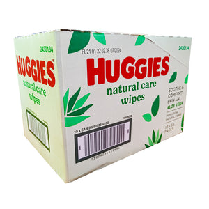 Huggies Wipes (Natural Care with Aloe Vera) - Kyemen Baby Online
